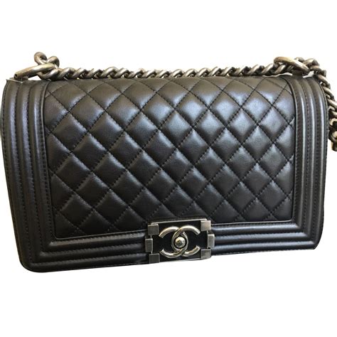 sac chanel boy occasion